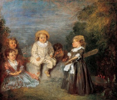 Heureux age! Age dor von Jean Antoine Watteau